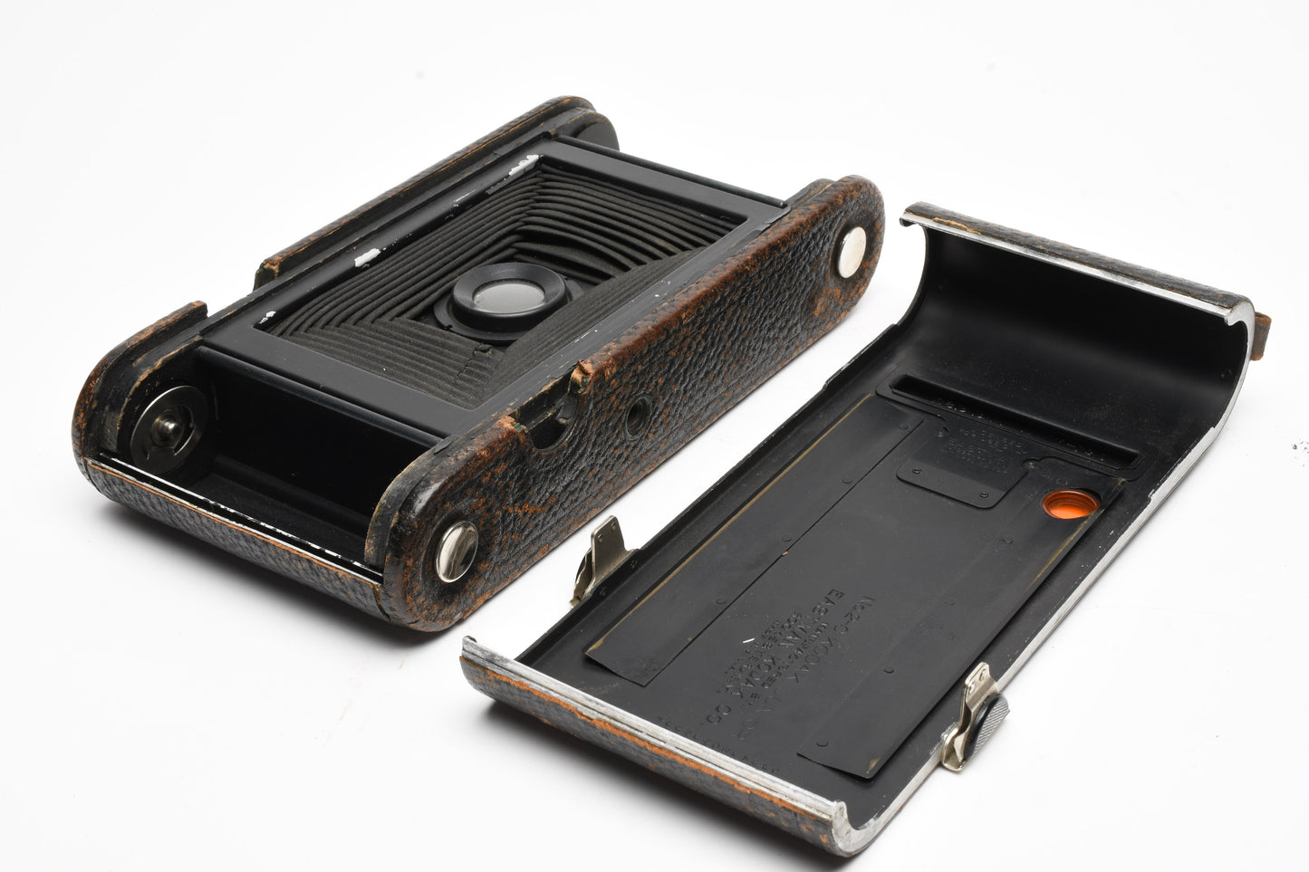 Kodak No. 2C Kodak Jr. Folding camera, Works, Nice Vintage