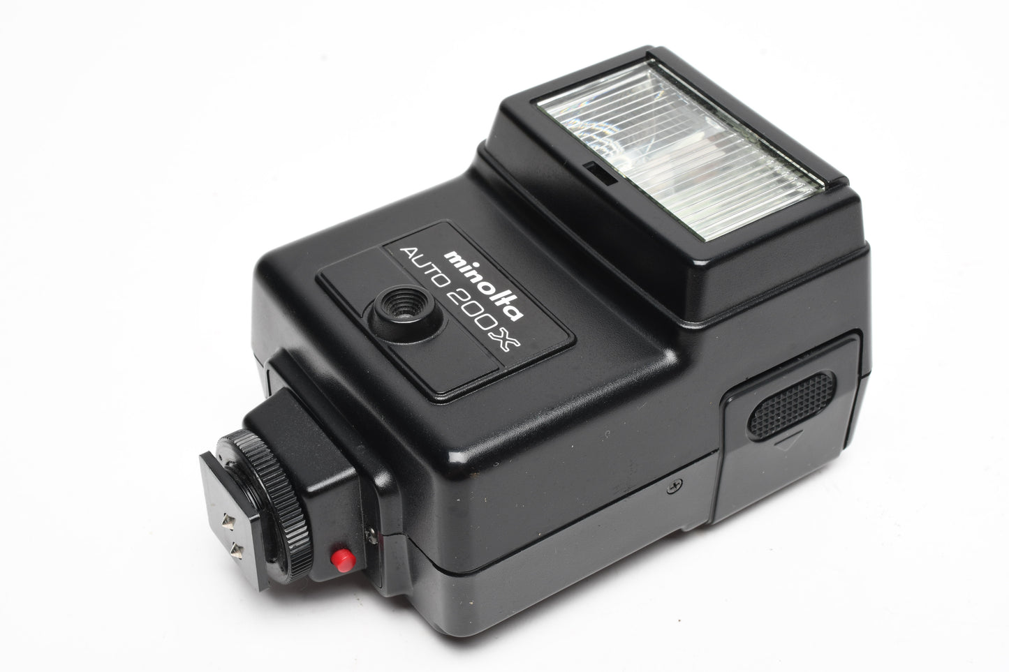 Minolta Auto 200X Auto Electroflash, case, tested, clean
