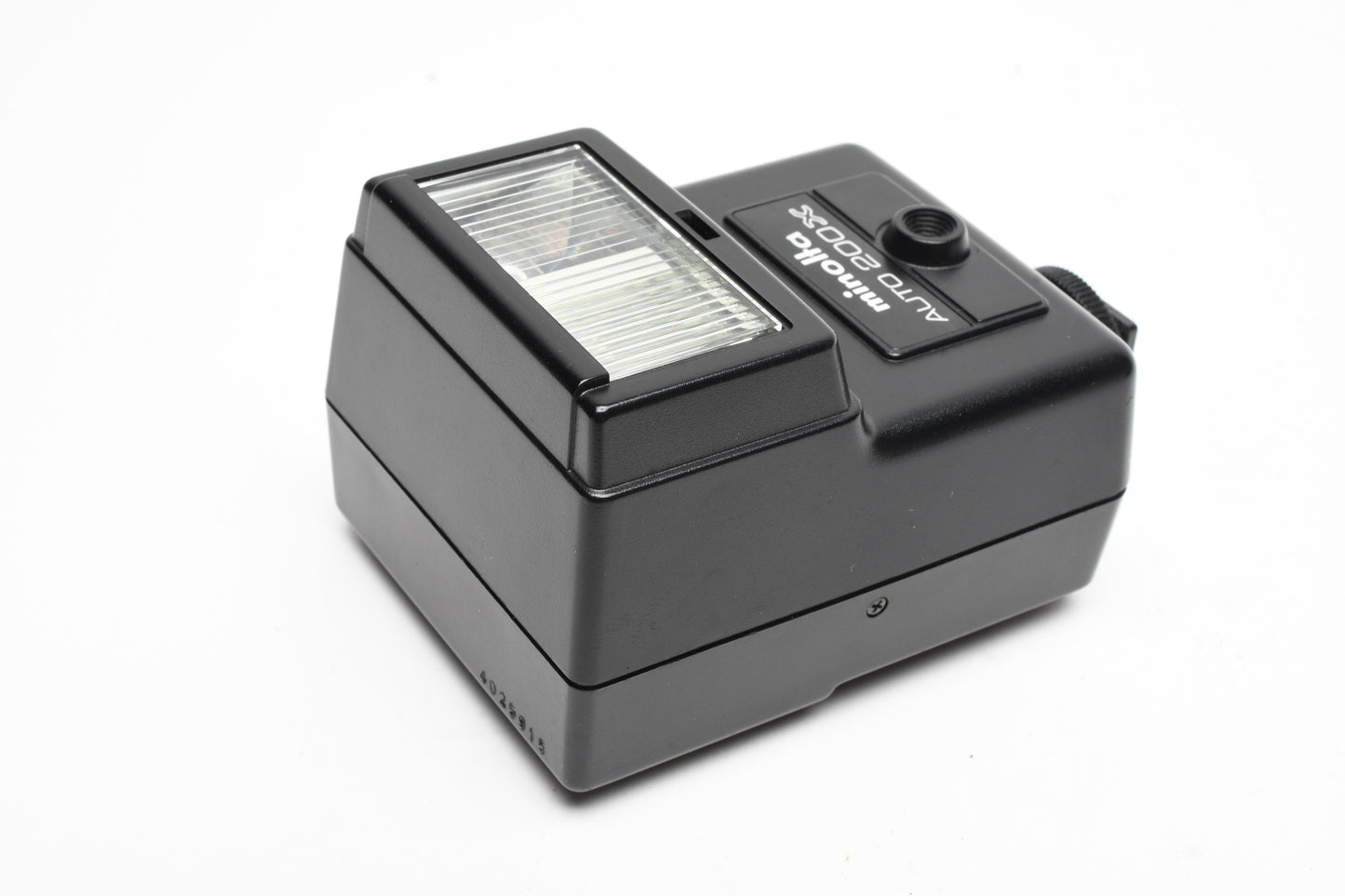 Minolta Auto 200X Auto Electroflash, case, tested, clean