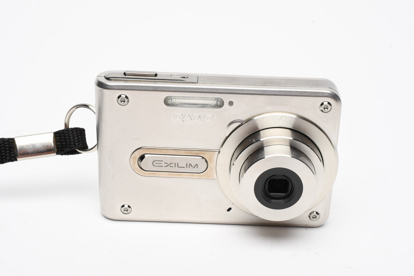 Casio Exilim EX-S100 3.2MP Digital Point&Shoot, Cradle, case, Tested