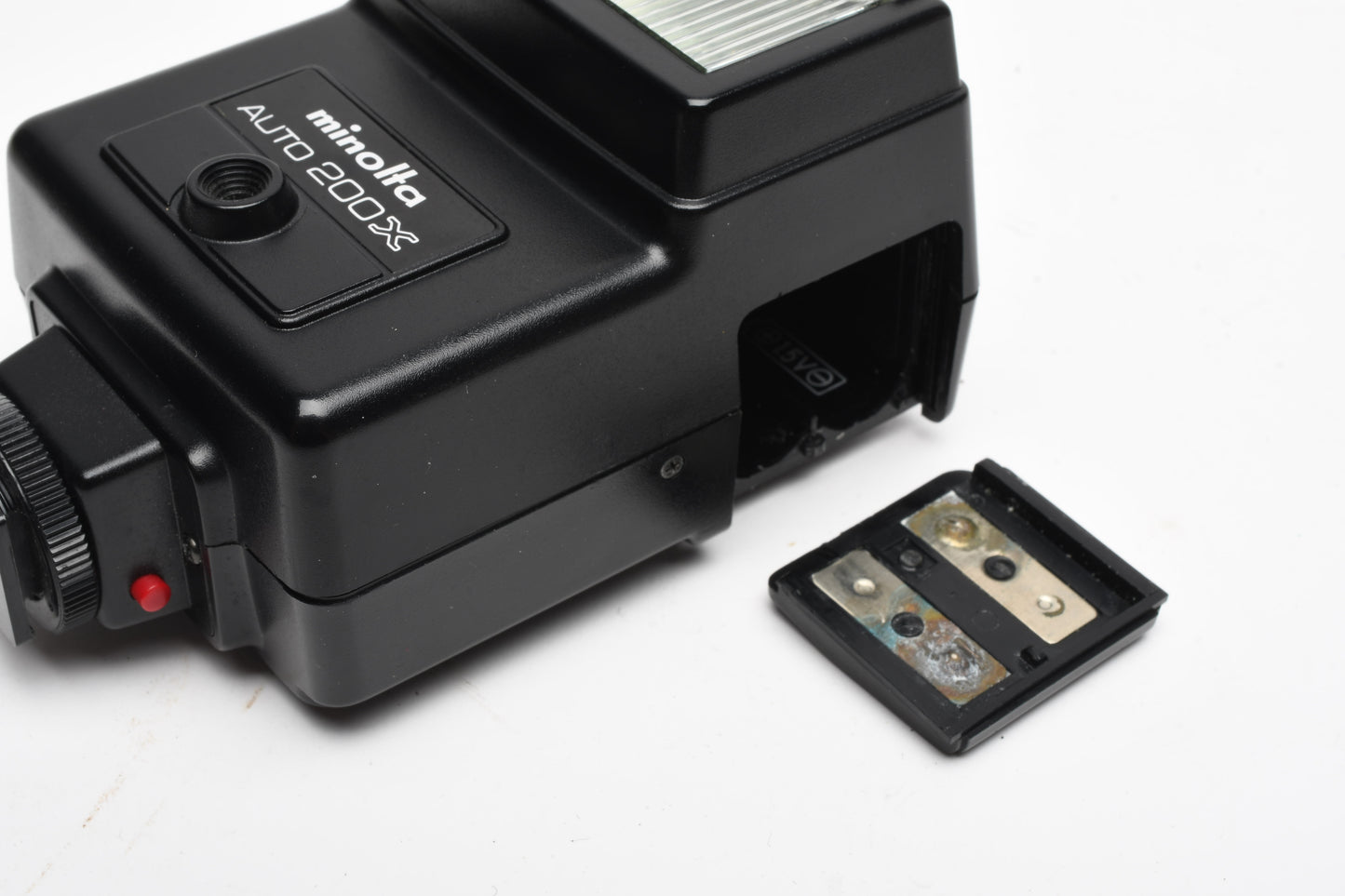 Minolta Auto 200X Auto Electroflash, case, tested, clean