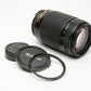 Nikon Nikkor AF 70-300mm F4-5.6D ED Zoom Lens, caps, UV, good, *read