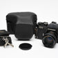 Chinon CE II Memotron 35mm SLR w/55mm f1.4, Case, Tested, Great!