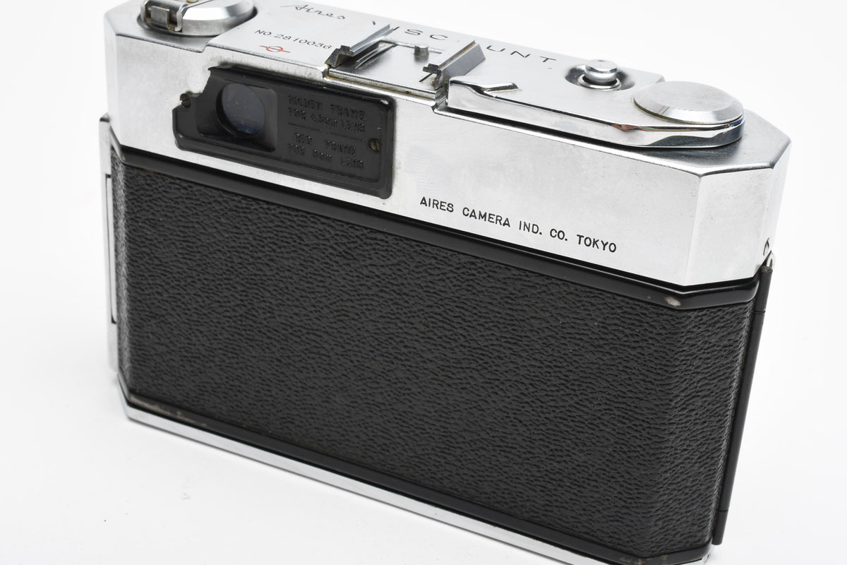 Airies Viscount 35mm rangefinder camera w/H Coral 45mm f1.9 (parts/collector), Nice!