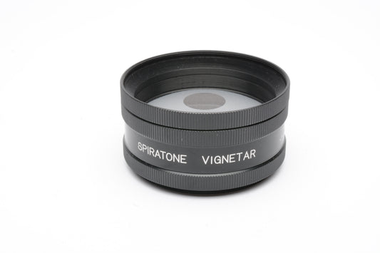 Spiratone Vignetar 58mm Clear Center Special Effects Filter in case