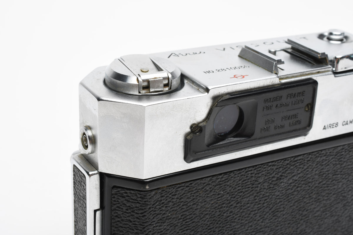 Airies Viscount 35mm rangefinder camera w/H Coral 45mm f1.9 (parts/collector), Nice!