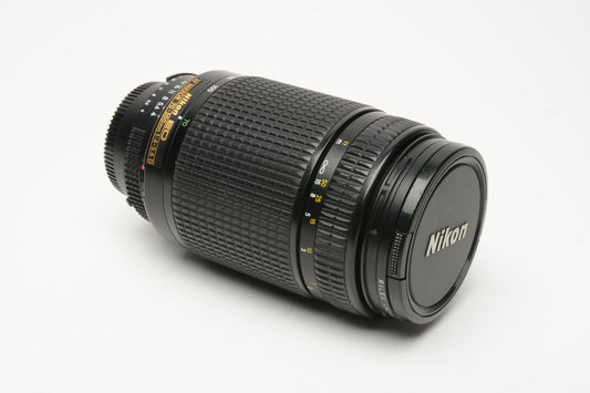 Nikon Nikkor AF 70-300mm F4-5.6D ED Zoom Lens, caps, UV, good, *read