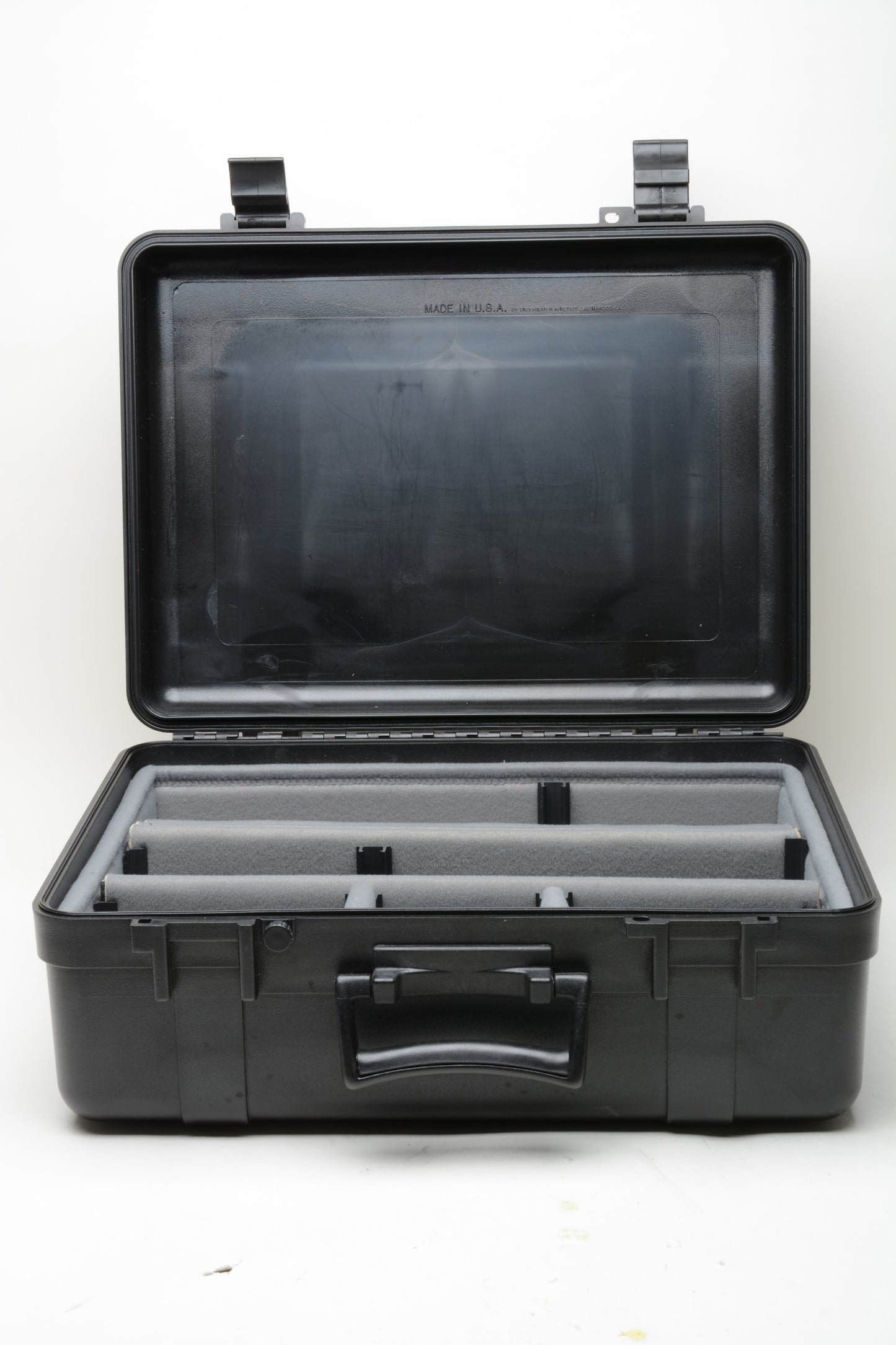 Tundra Case 718 Waterproof hard case (Black), w/Partitions, as pictured