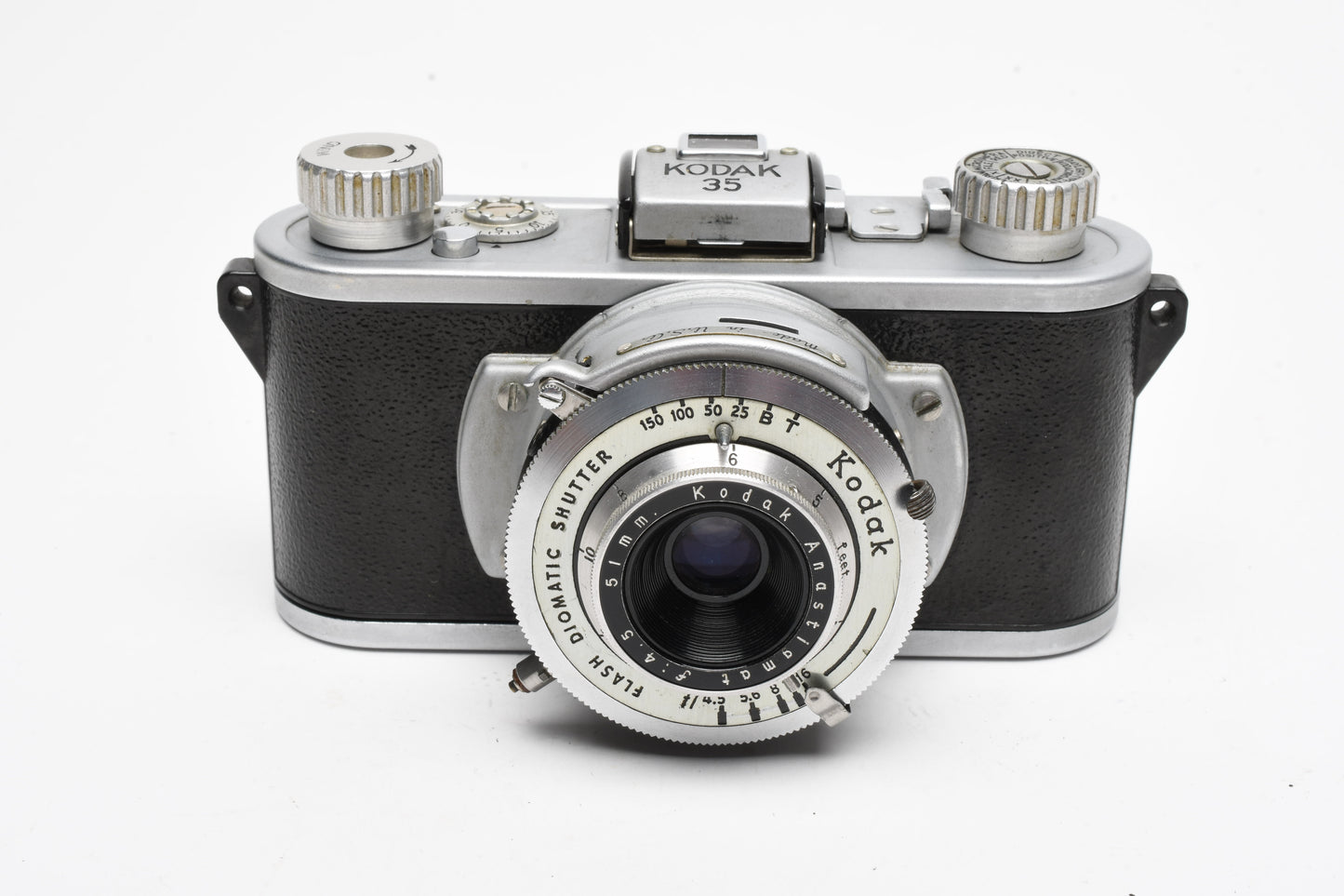 Kodak 35 Rangefinder w/51mm f4.5 lens, vintage camera, Works, nice collector piece