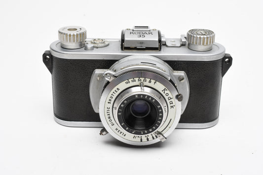Kodak 35 Rangefinder w/51mm f4.5 lens, vintage camera, Works, nice collector piece