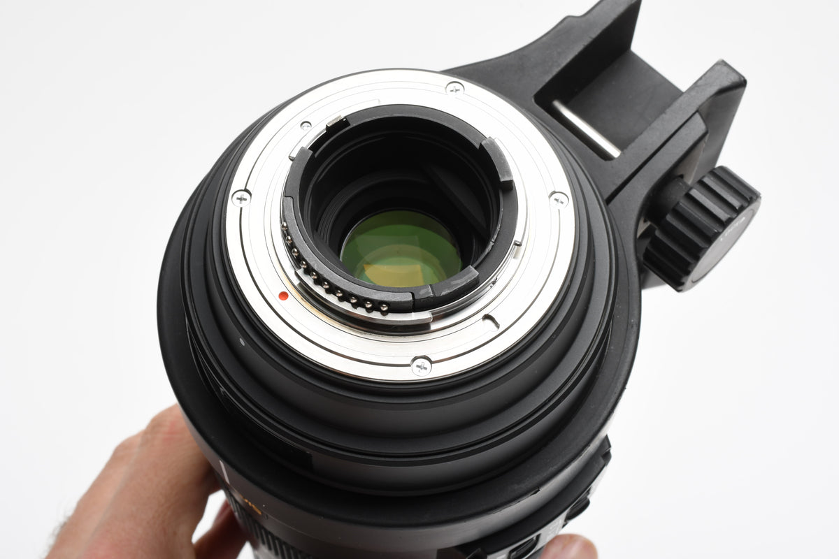 Sigma AF 150-500mm F5-6.3 APO HSM DG OS Lens For Canon, Hood, Collar, UV, Great!