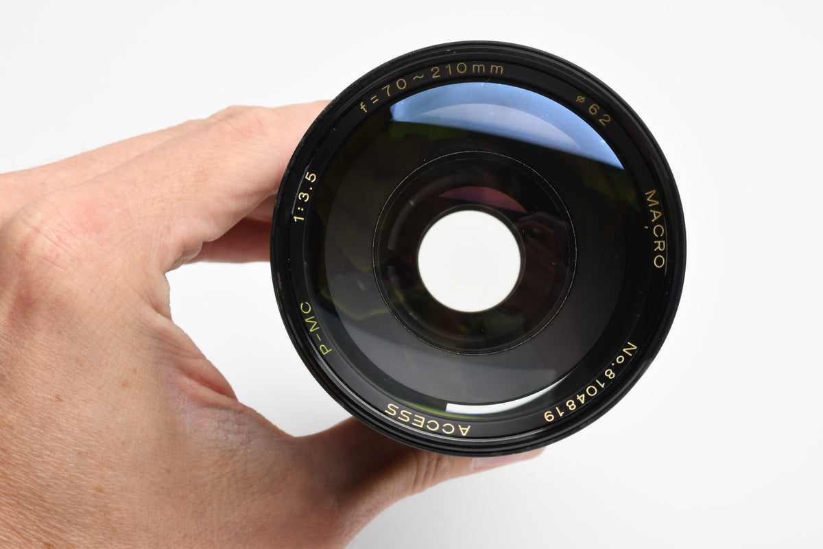 Access 70-210mm F3.5 P-MC Macro Zoom Lens for Pentax PK Mount, Skylight Filter, Versatile!