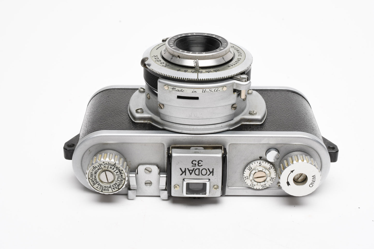 Kodak 35 Rangefinder w/51mm f4.5 lens, vintage camera, Works, nice collector piece