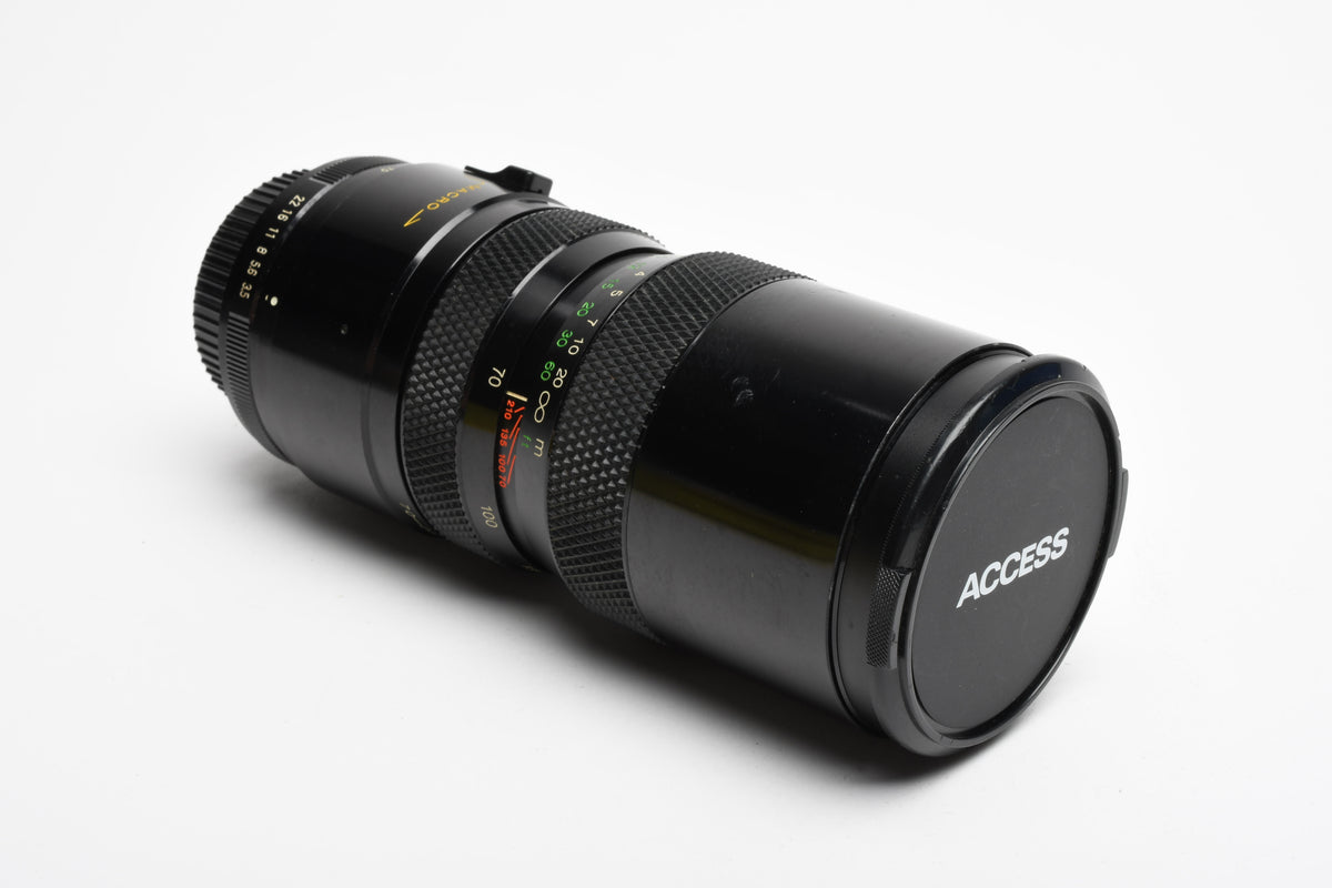 Access 70-210mm F3.5 P-MC Macro Zoom Lens for Pentax PK Mount, Skylight Filter, Versatile!