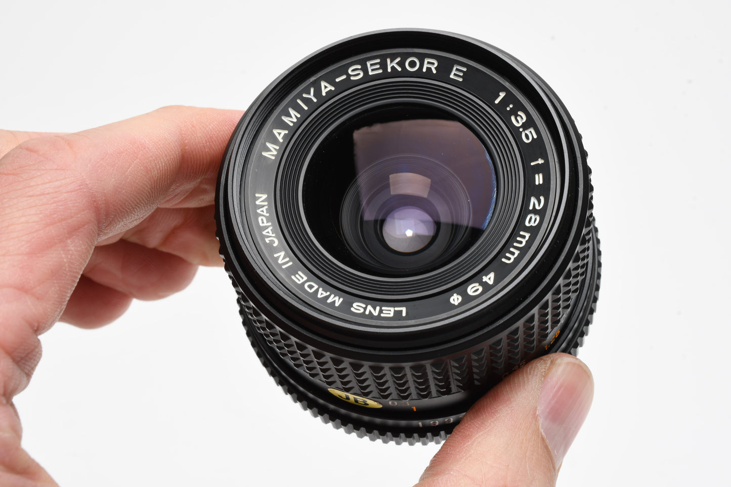 Mamiya Sekor E 28mm F2.8 Lens for ZE ZM ZE-2, Case+UV+Caps