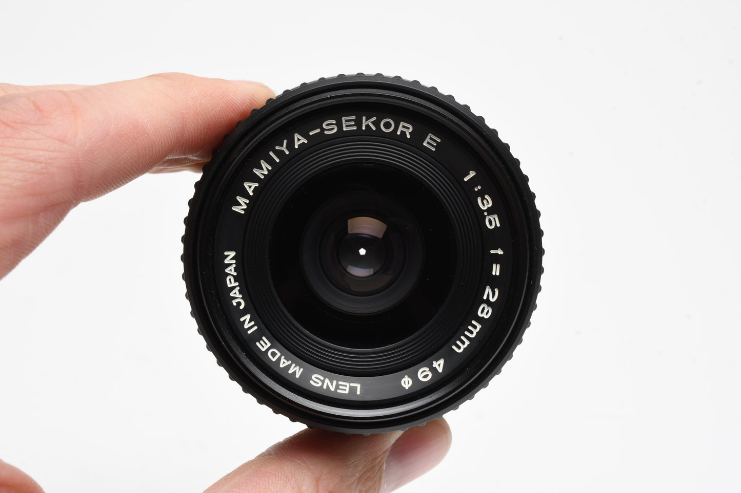 Mamiya Sekor E 28mm F2.8 Lens for ZE ZM ZE-2, Case+UV+Caps