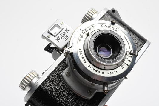 Kodak 35 Rangefinder w/51mm f4.5 lens, vintage camera, Works, nice collector piece