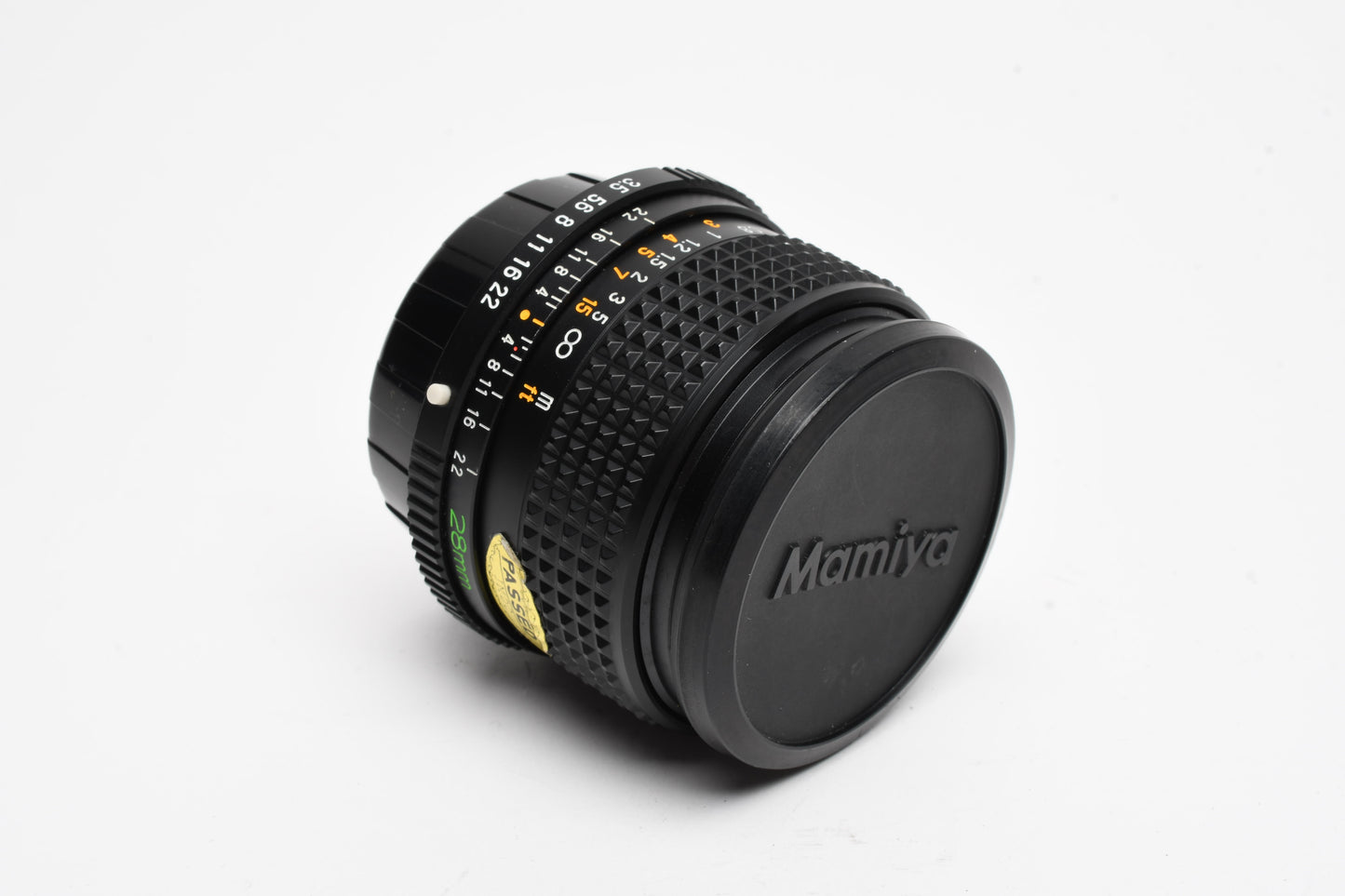 Mamiya Sekor E 28mm F2.8 Lens for ZE ZM ZE-2, Case+UV+Caps