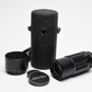 Pentax Super MC Takumar 200mm f4 M42 Mount lens, case, hood, caps, Mint