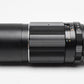 Pentax Super MC Takumar 200mm f4 M42 Mount lens, case, hood, caps, Mint