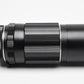 Pentax Super MC Takumar 200mm f4 M42 Mount lens, case, hood, caps, Mint