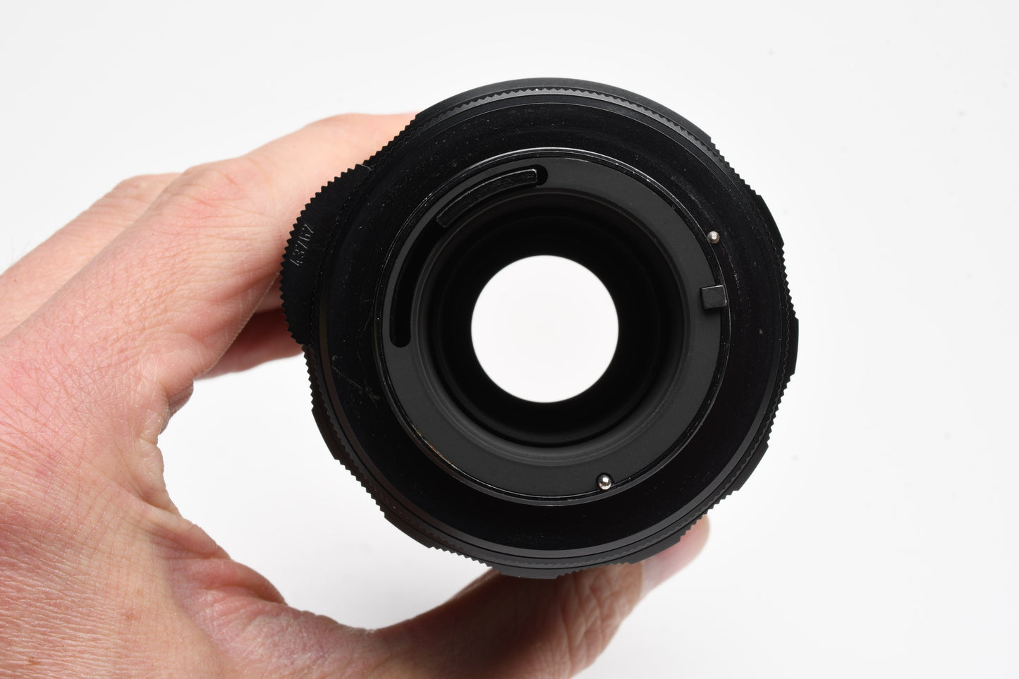 Pentax Super MC Takumar 200mm f4 M42 Mount lens, case, hood, caps, Mint