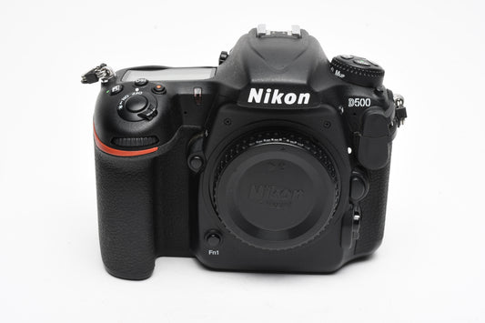 Nikon D500 DSLR Body, 18K Actuations, Clean, Tested, Great!