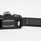 Ricoh KS Super II black 35mm SLR w/50mm f1.7+70-210mm, new seals, Nice bundle!