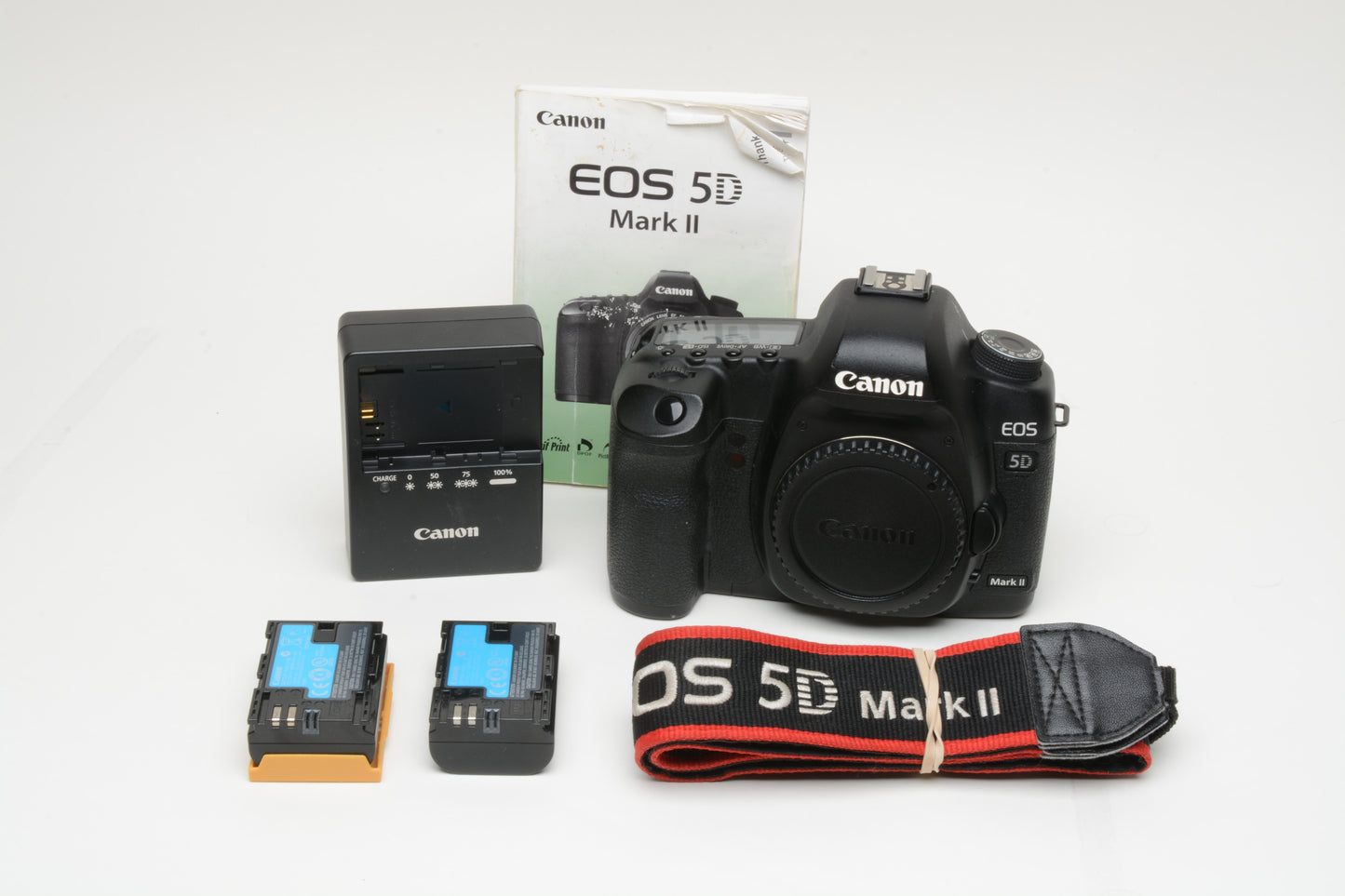 Canon EOS 5D Mark II DSLR Body, 2batts, Charger, Only 4543 Acts!!