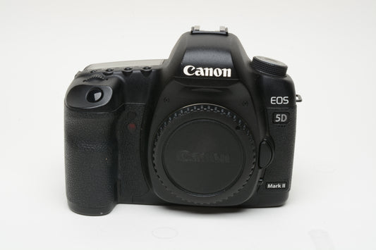 Canon EOS 5D Mark II DSLR Body, 2batts, Charger, Only 4543 Acts!!