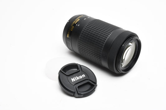Nikon Nikkor AF-P DX 70-300mm f4.5-6.3G ED, Mint-, USA