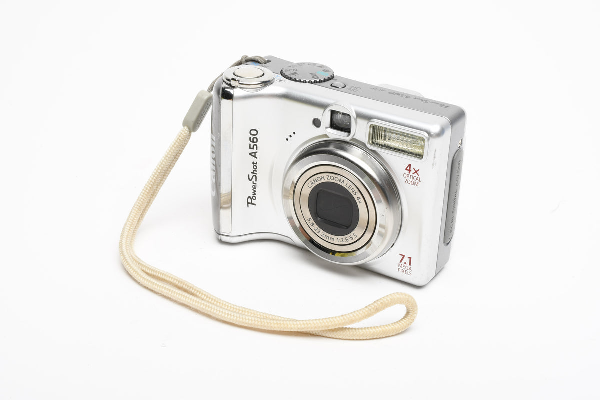 Canon PowerShot A560 7.1MP Digital Point&Shoot camera, tested, clean