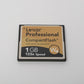 Lexar Pro 1GB CF Compact Flash Card 133x Speed w/ Wa + case