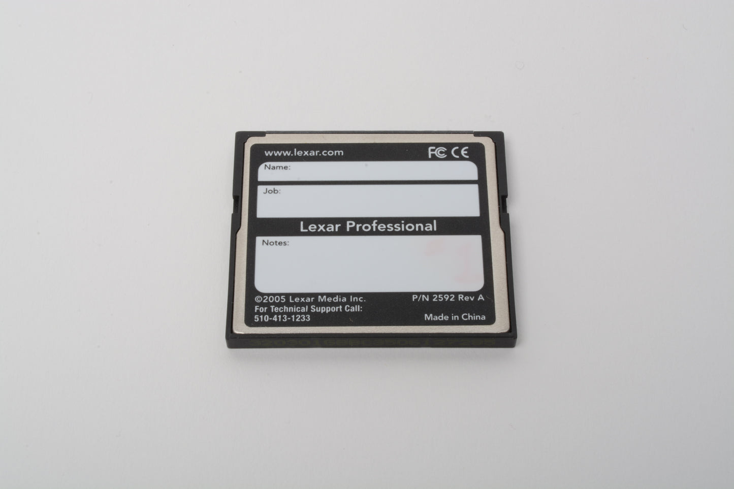 Lexar Pro 1GB CF Compact Flash Card 133x Speed w/ Wa + case