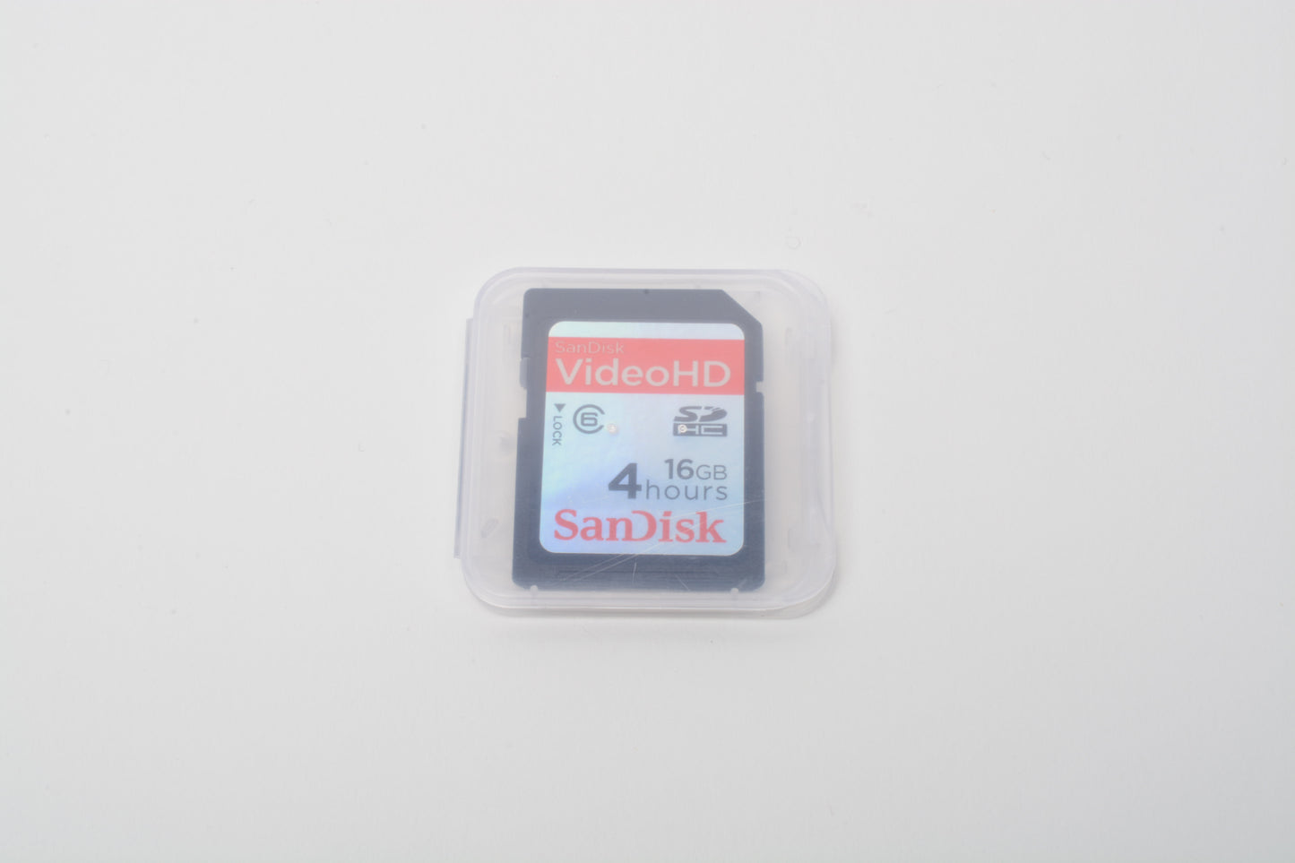 Sandisk 16GB (4 Hours) VideoHD SD Card w/ Case