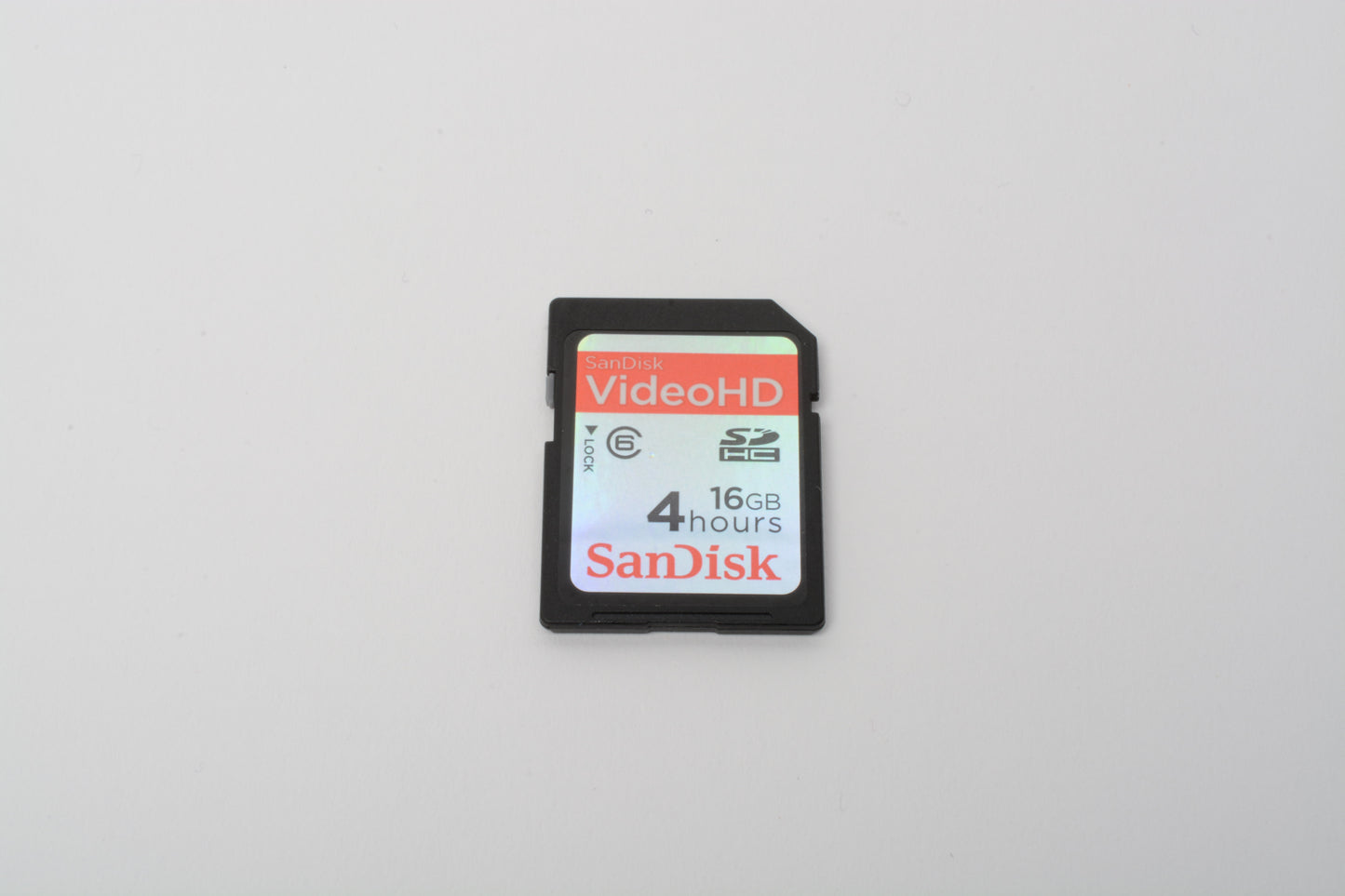 Sandisk 16GB (4 Hours) VideoHD SD Card w/ Case