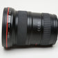 Canon EF 16-35mm f2.8L II USM Lens, caps, very clean! Boxed, Mint-