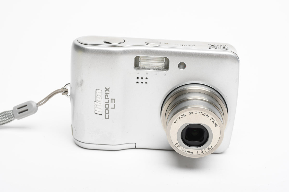 Nikon Coolpix L3 5.1MP Digital Point & Shoot Camera, tested, nice!