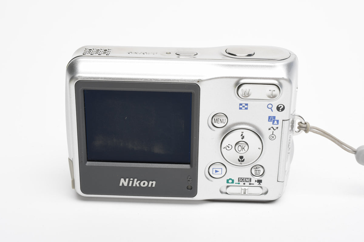 Nikon Coolpix L3 5.1MP Digital Point & Shoot Camera, tested, nice!