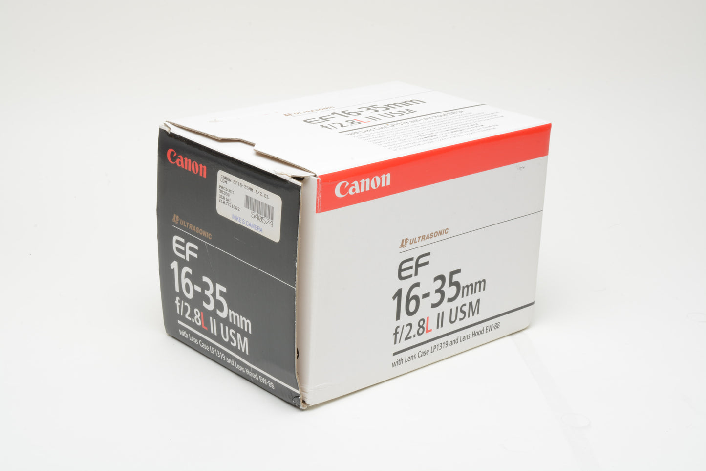 Canon EF 16-35mm f2.8L II USM Lens, caps, very clean! Boxed, Mint-