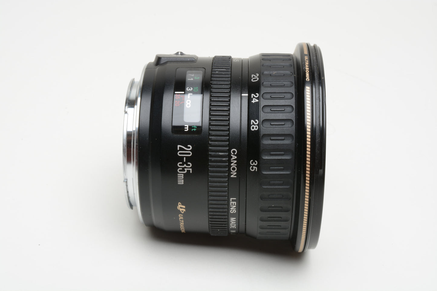 Canon EF 20-35mm f/3.5-4.5 Zoom Lens w/ UV Filter, Caps