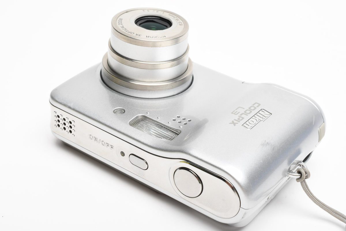 Nikon Coolpix L3 5.1MP Digital Point & Shoot Camera, tested, nice!