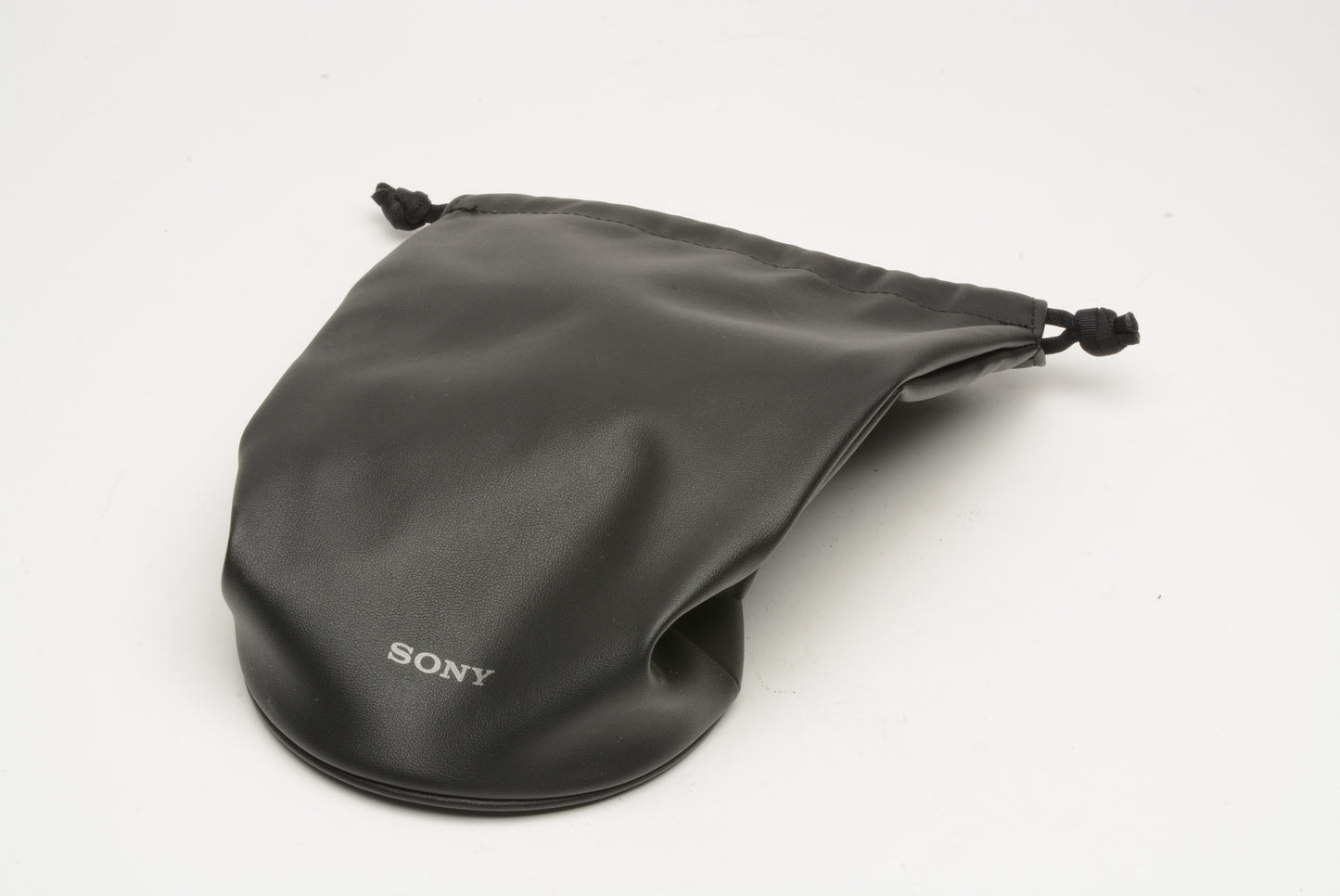 Sony string tie soft lens pouch 8" tall x 4"