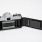 Pentax Spotmatic SP1000 35mm SLR w/55mm f2 SMC lens, case, New seals, Nice!