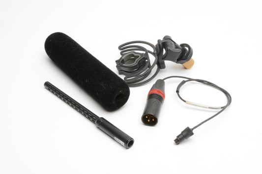 Audio technica ATM216 PH Tiny Mike Mini Electret Shotgun Mic., Tested, Nice, *Read