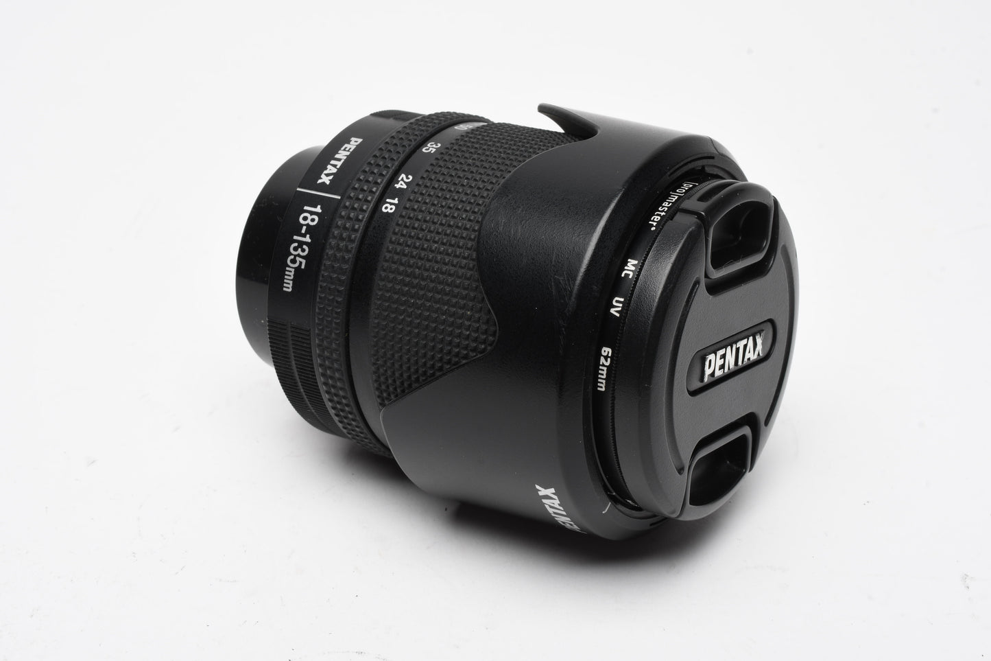Pentax-DA 18-135mm F3.5-5.6 ED AL IF DC WR w/Hood+UV, Great