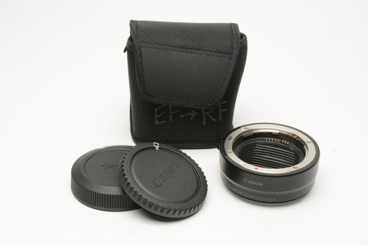 Canon Mount Adapter EF-EOS R, barely used, w/Pouch