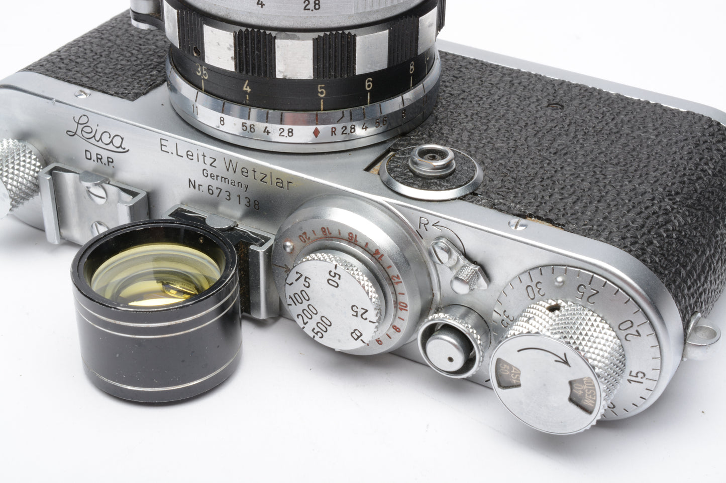 Leica If 1f 35mm rangefinder camera w/Sankyo Koki Komura 35mm f2.8 lens + finder