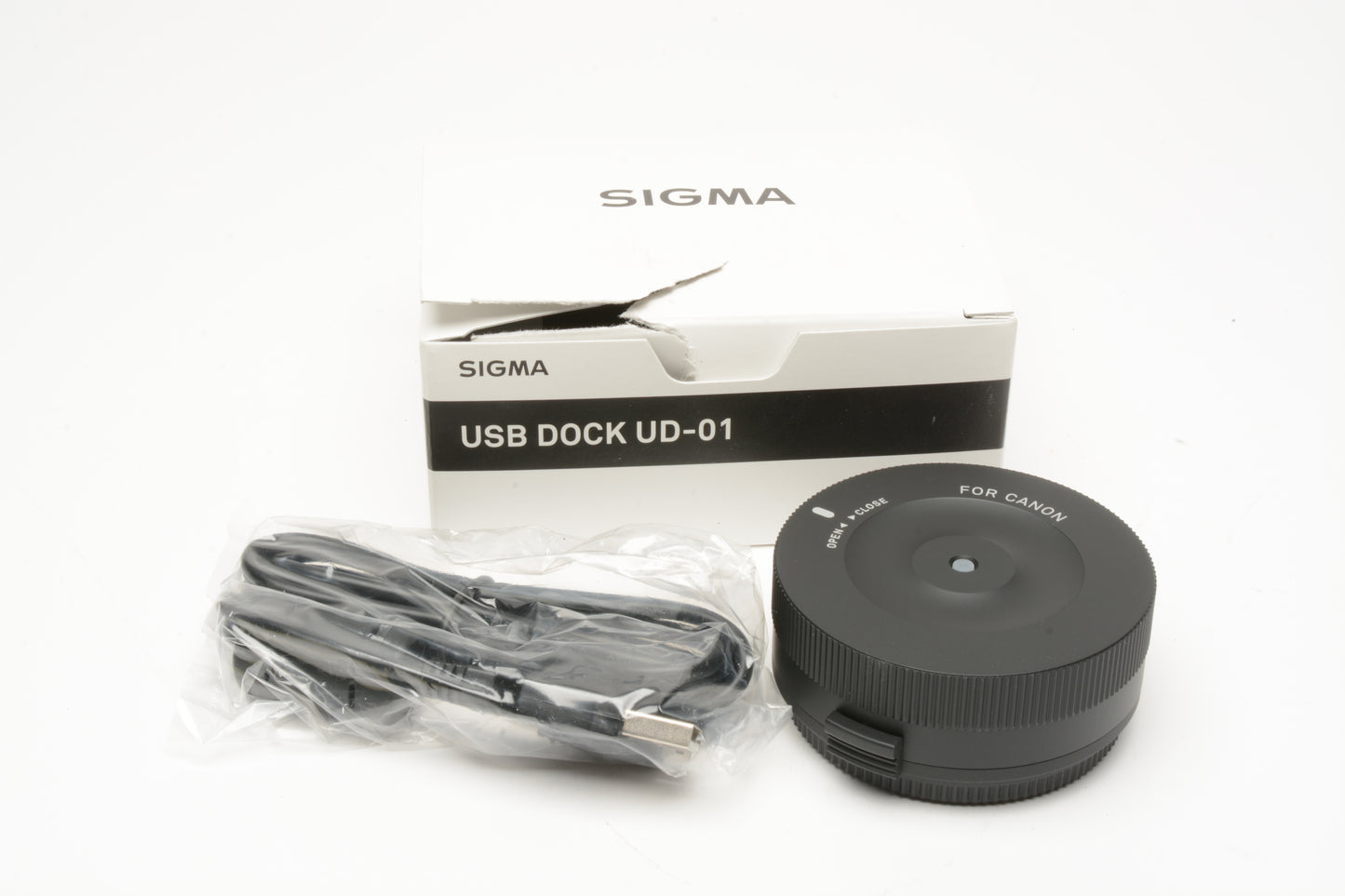 Sigma USB Dock UD-01 EO for Canon, complete w/USB cables, Boxed