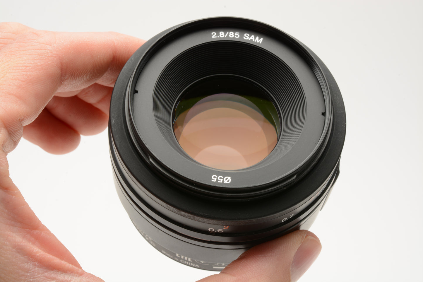 Sony 85mm f2.8 SAM SAL85F28 lens, UV, Mint- Boxed (A-Mount)